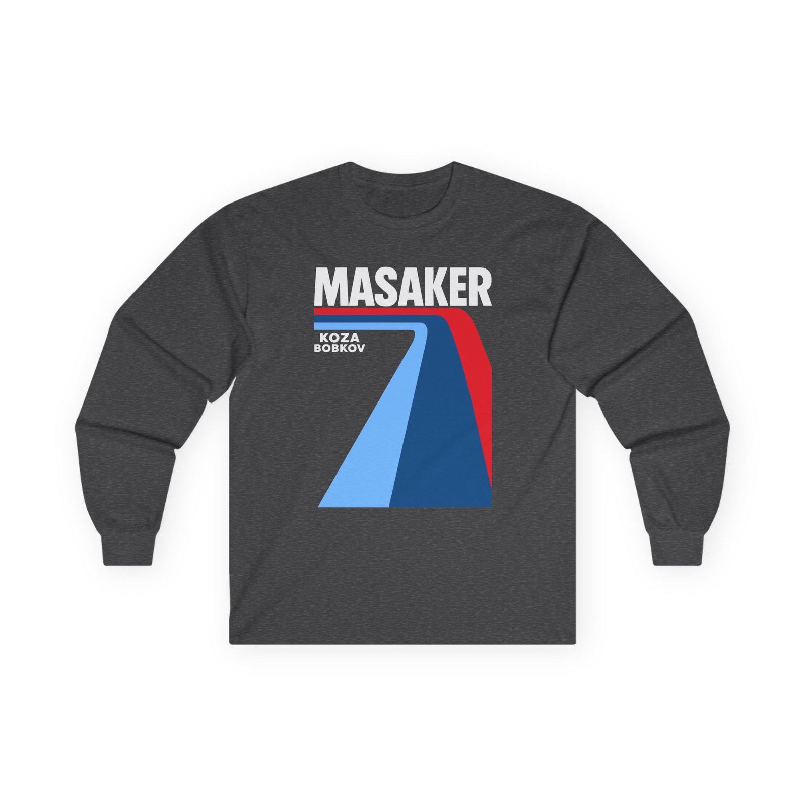 Koza Bobkov Masaker Retro Unisex Ultra Cotton Long Sleeve Tee