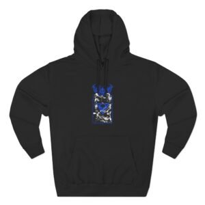 Vulvodynia Band Three-Panel Fleece Hoodie