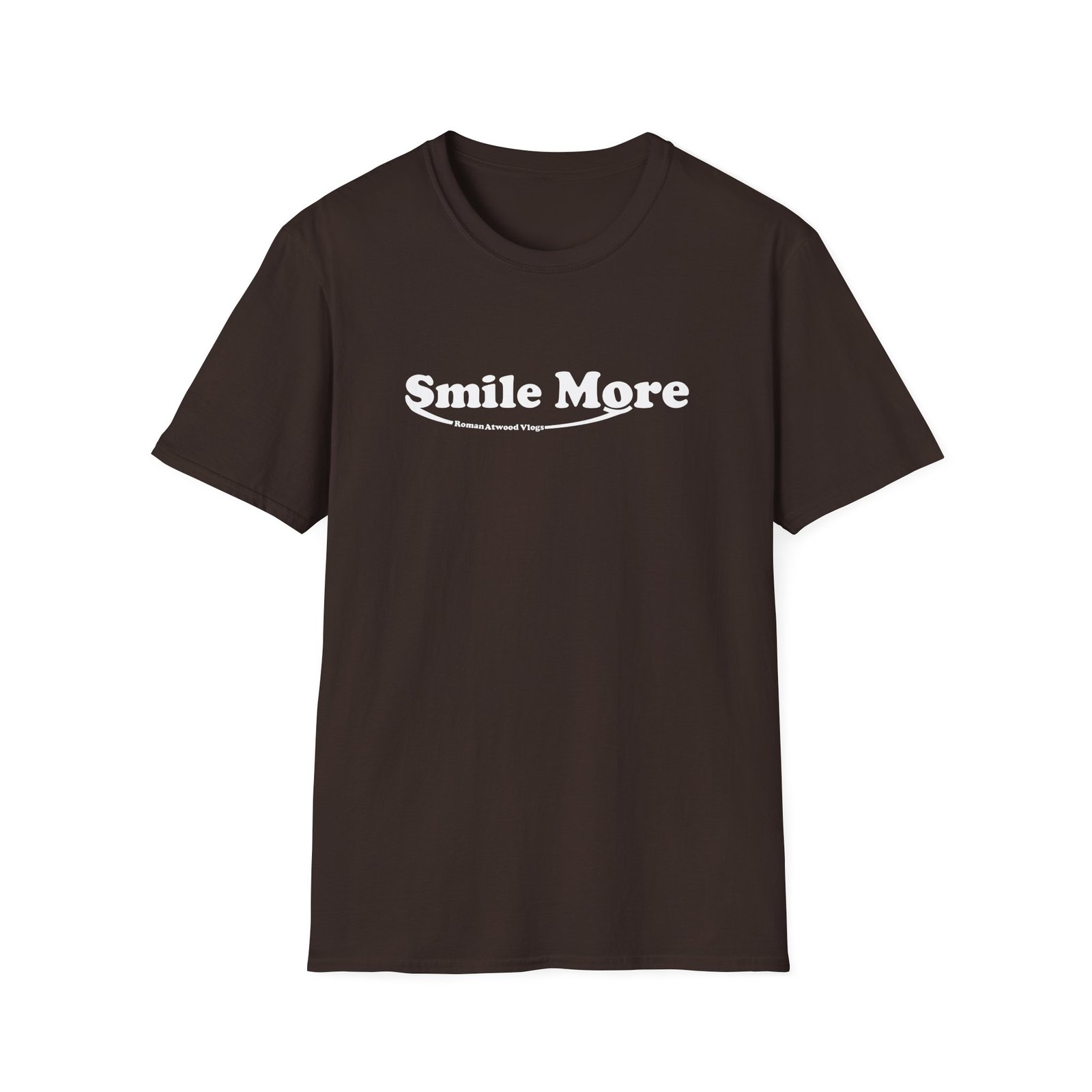 Roman Atwood Smile More Unisex Softstyle T-shirt