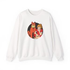 Annie Cartoon Unisex Heavy Blend™ Crewneck Sweatshirt
