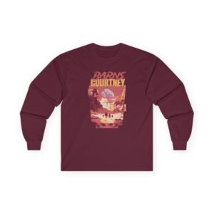 Barns Courtney Nomads on Burgundy Unisex Ultra Cotton Long Sleeve Tee