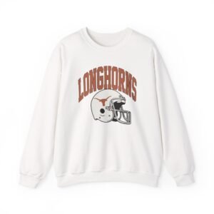 Texas Longhorns Football Unisex Heavy Blend™ Crewneck Sweatshirt