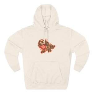 Short N' Sweet Like a Bitch Three-Panel Fleece Hoodie
