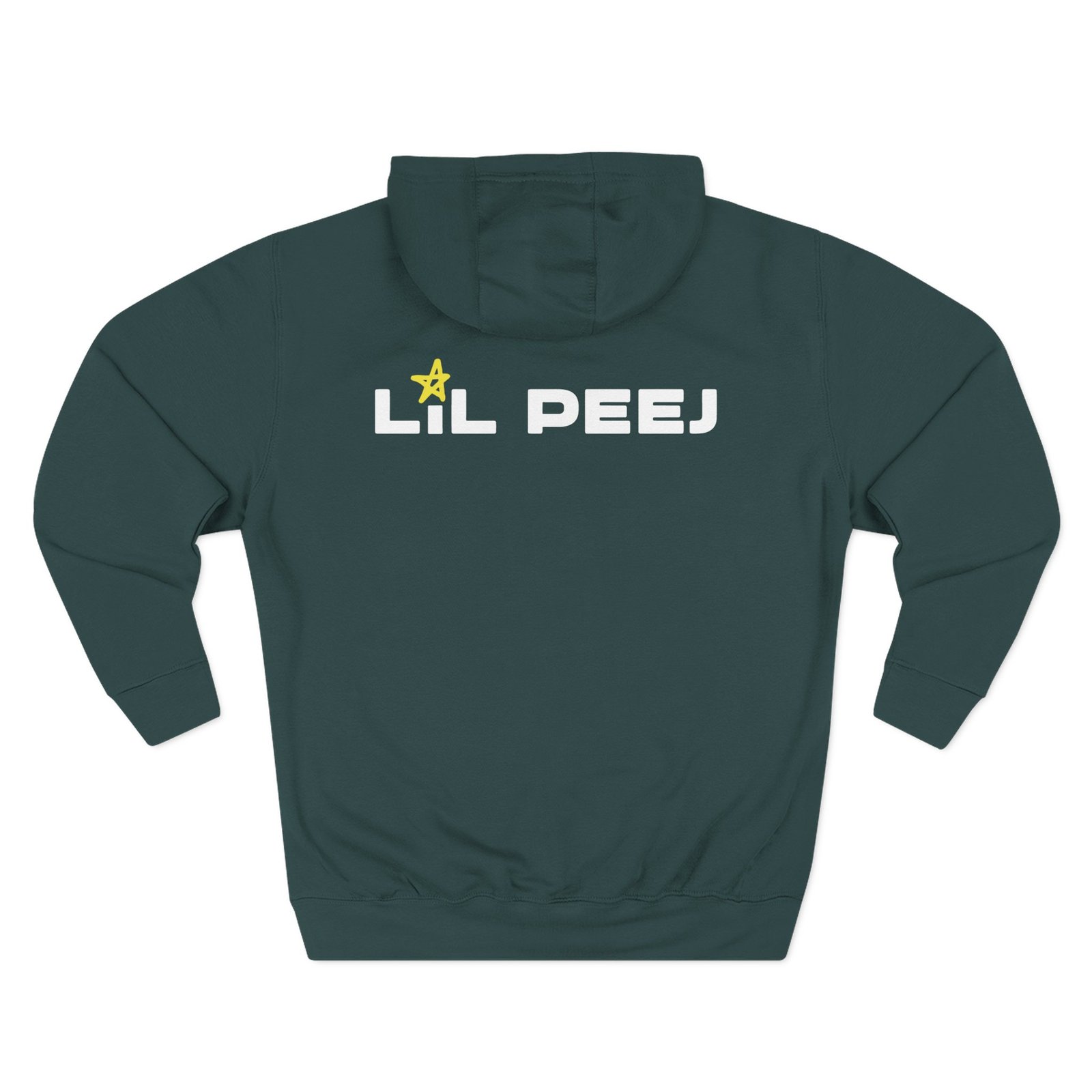 Lil Peej Cartoon Three-Panel Fleece Hoodie