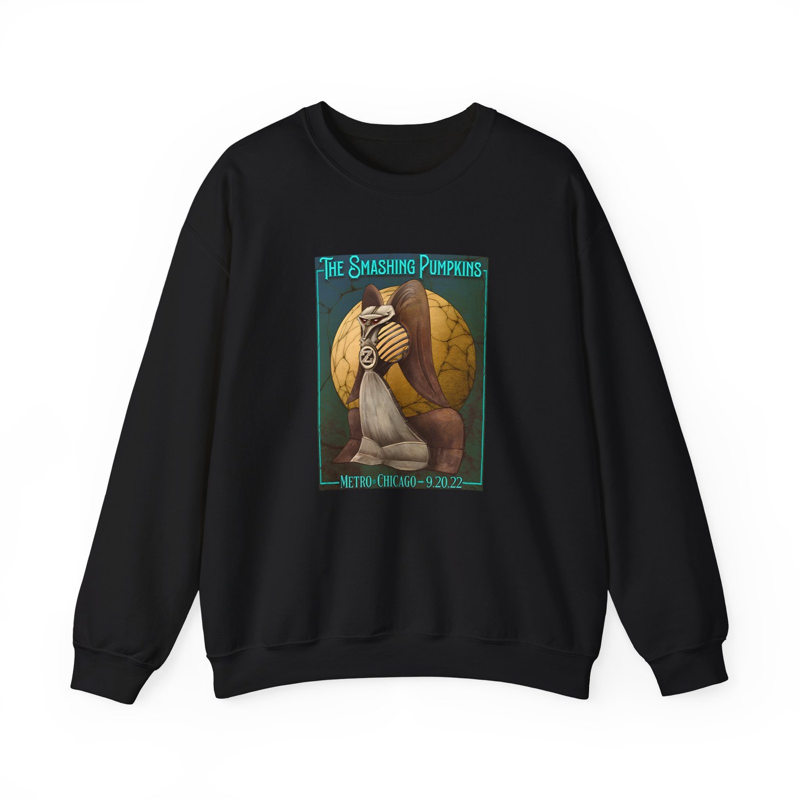 The Smashing Pumpkins Chicago Radio Unisex Heavy Blend™ Crewneck Sweatshirt