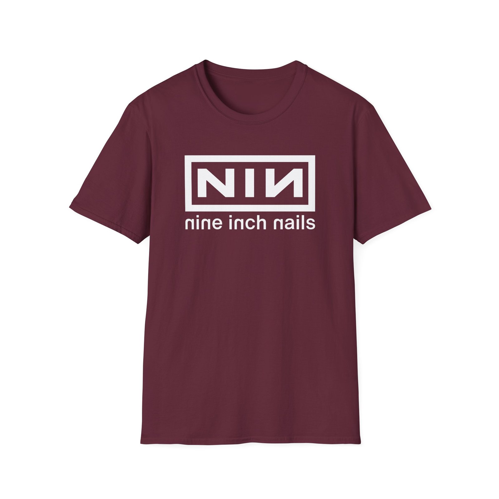 Nine Inch Nails PHM Era Logo Unisex Softstyle T-Shirt