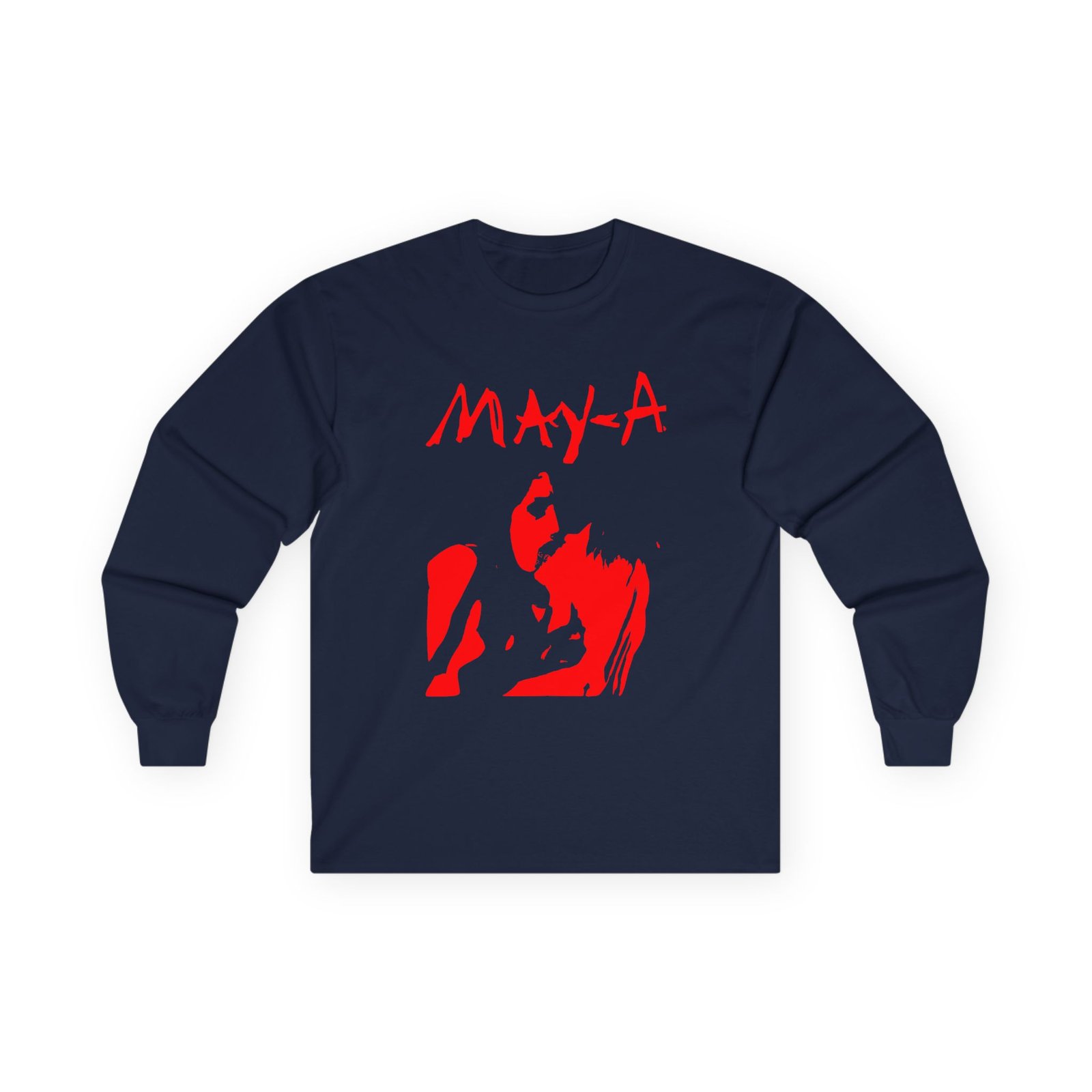 Maya Unisex Ultra Cotton Long Sleeve Tee