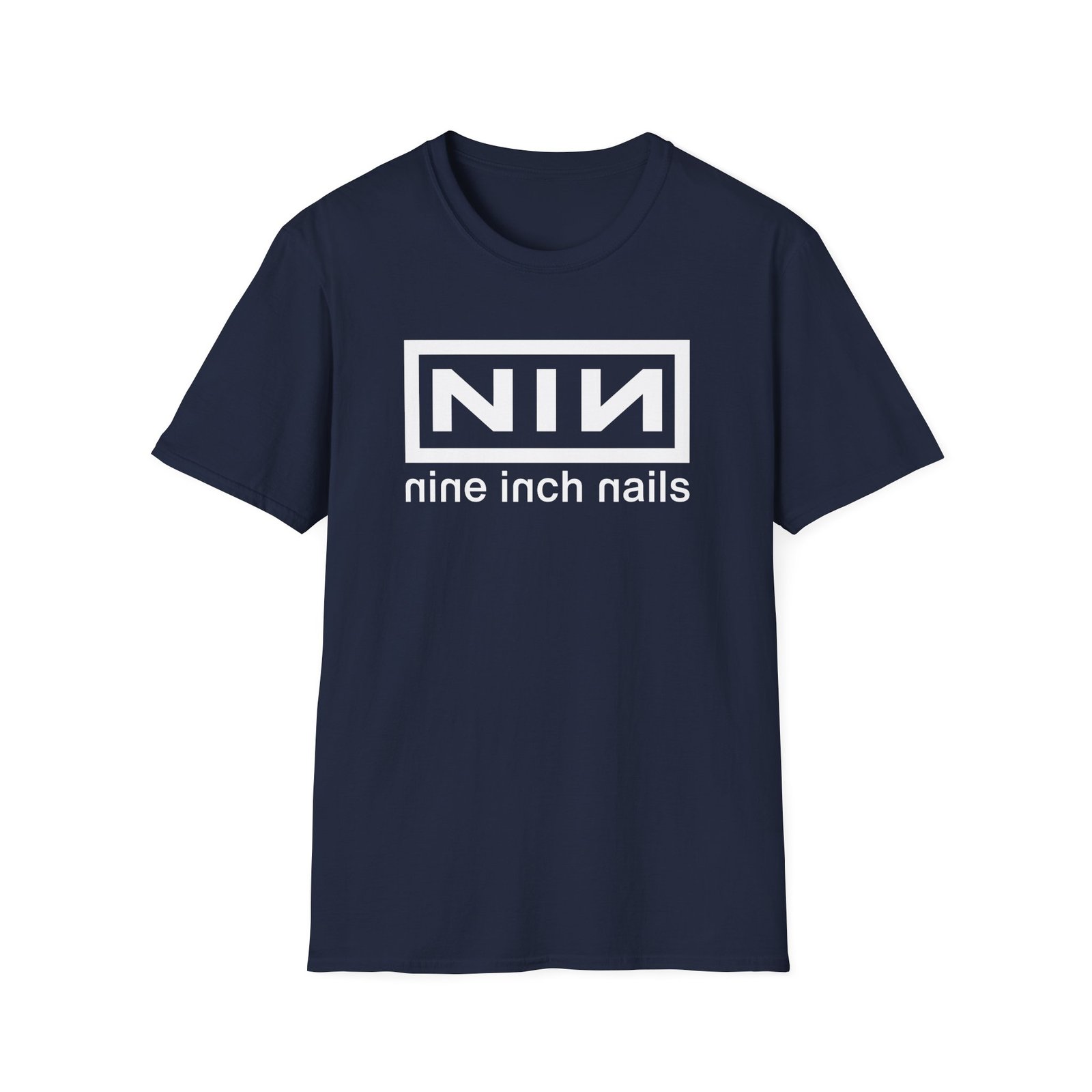 Nine Inch Nails PHM Era Logo Unisex Softstyle T-Shirt