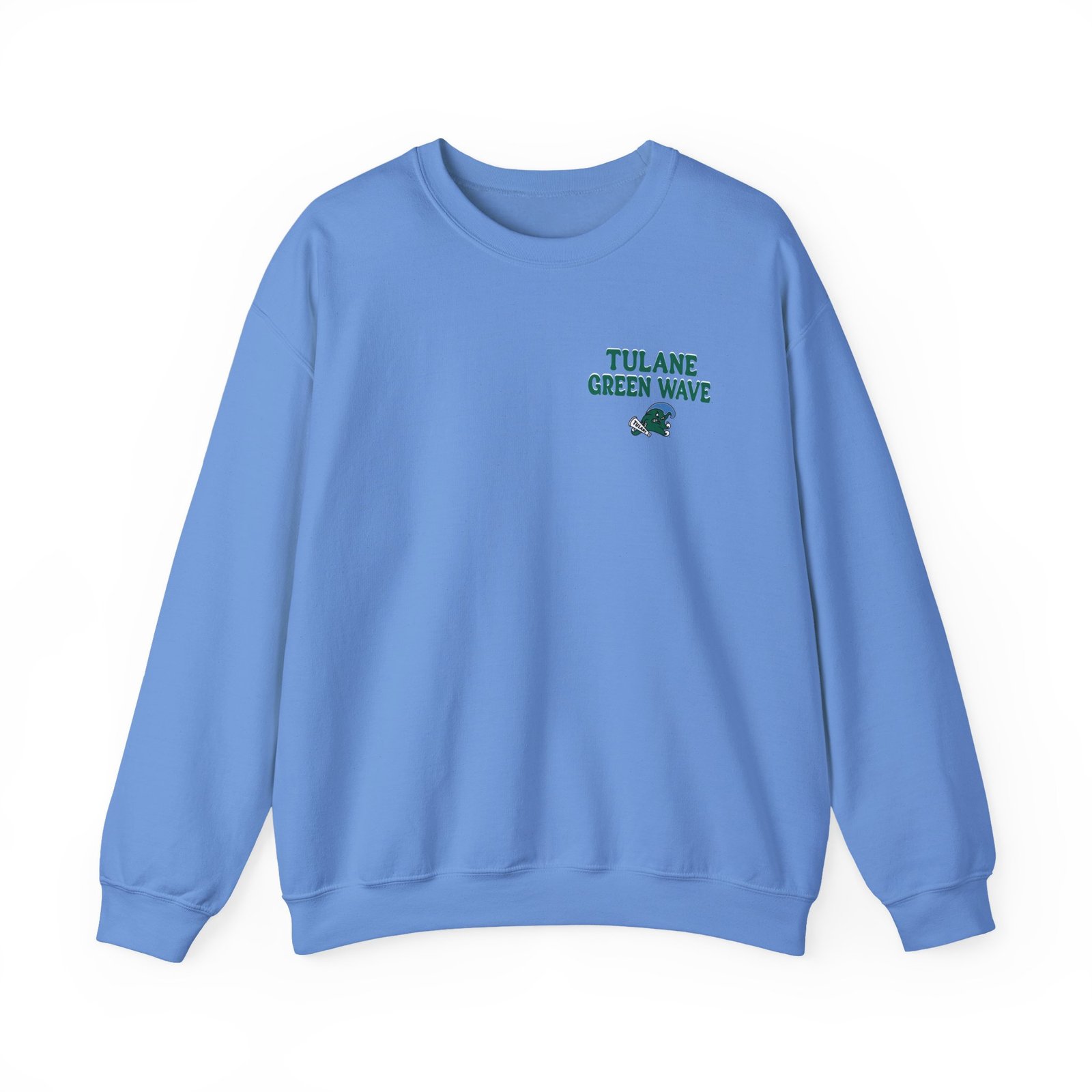Tulane Checkered Mascot Unisex Heavy Blend™ Crewneck Sweatshirt