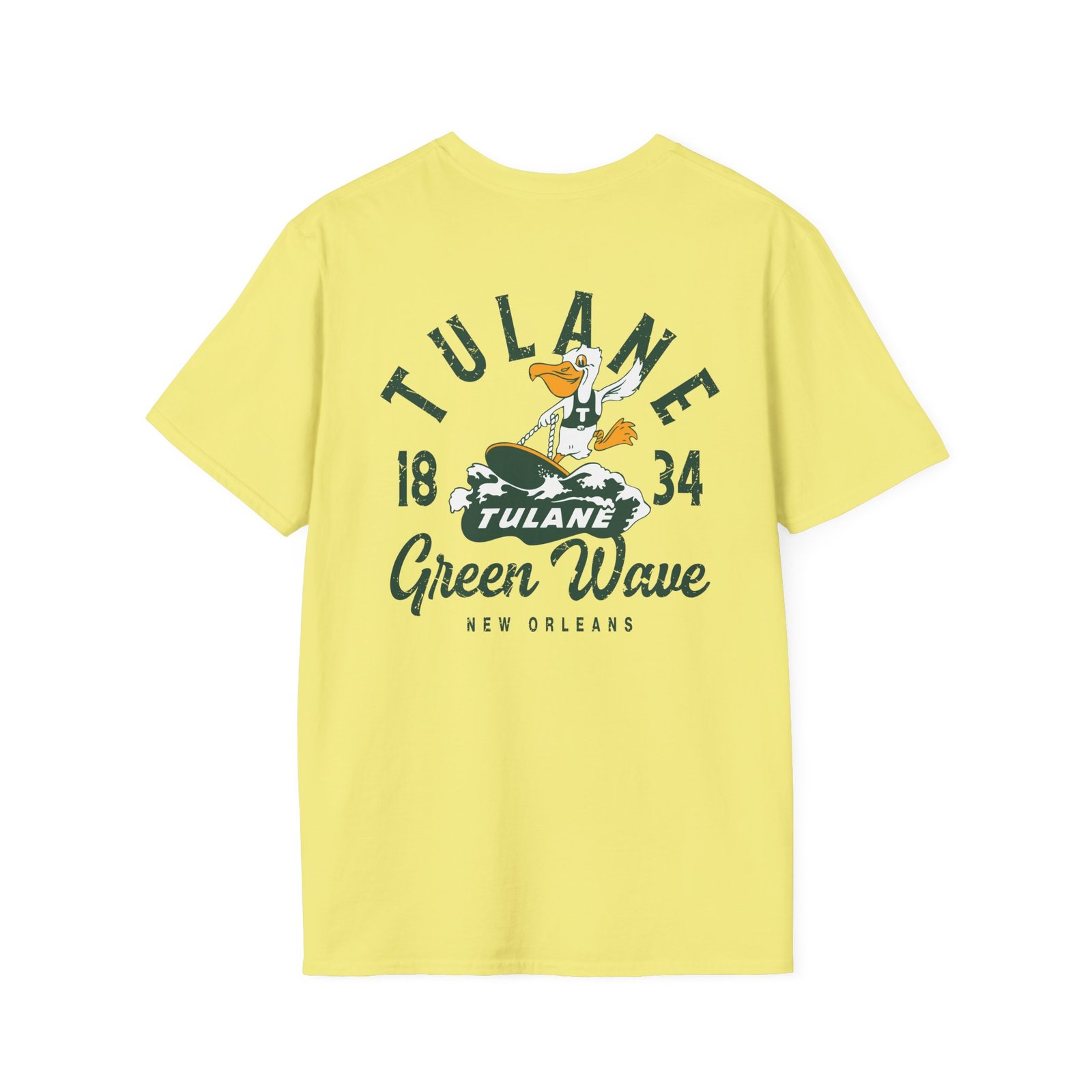 Tulane Mascot Unisex Softstyle T-Shirt