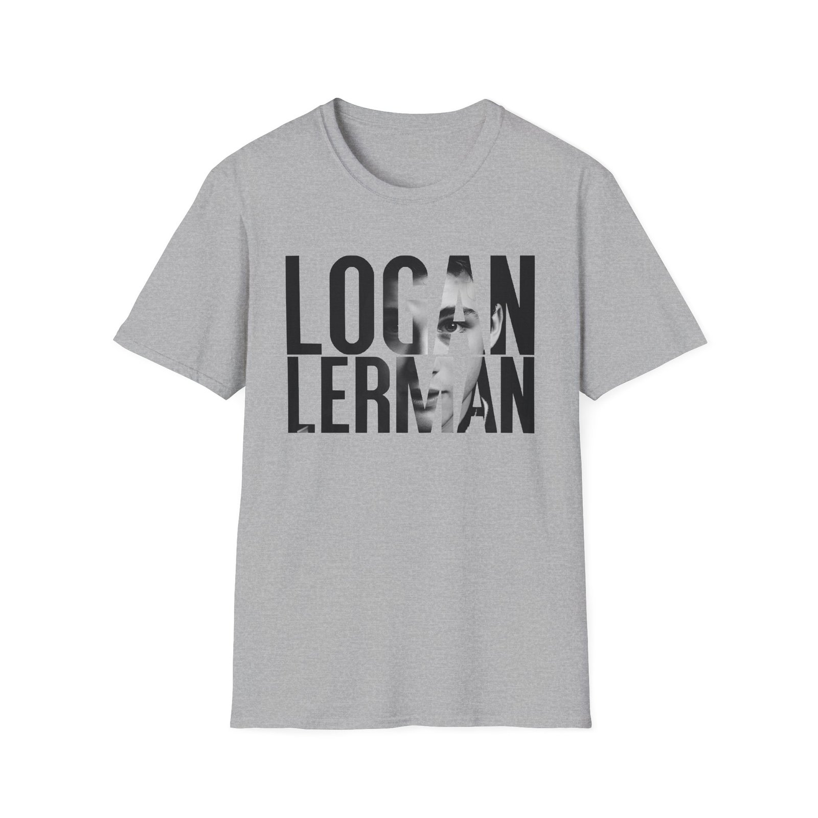Logan Lerman Unisex Softstyle T-Shirt