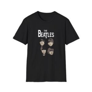 Direct the Beatles 4 Heads Unisex Softstyle T-Shirt