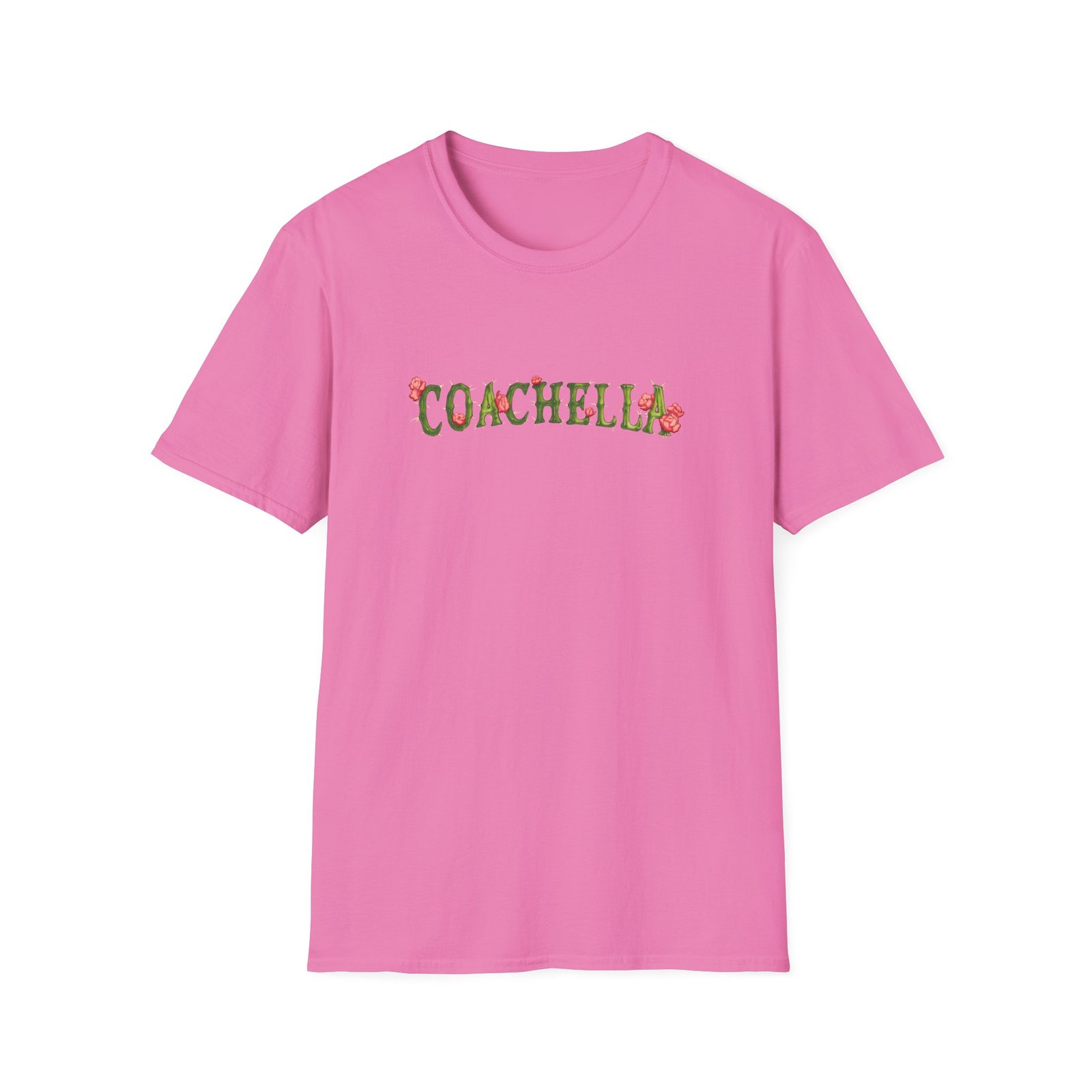 Coachella Flower Unisex Softstyle T-Shirt