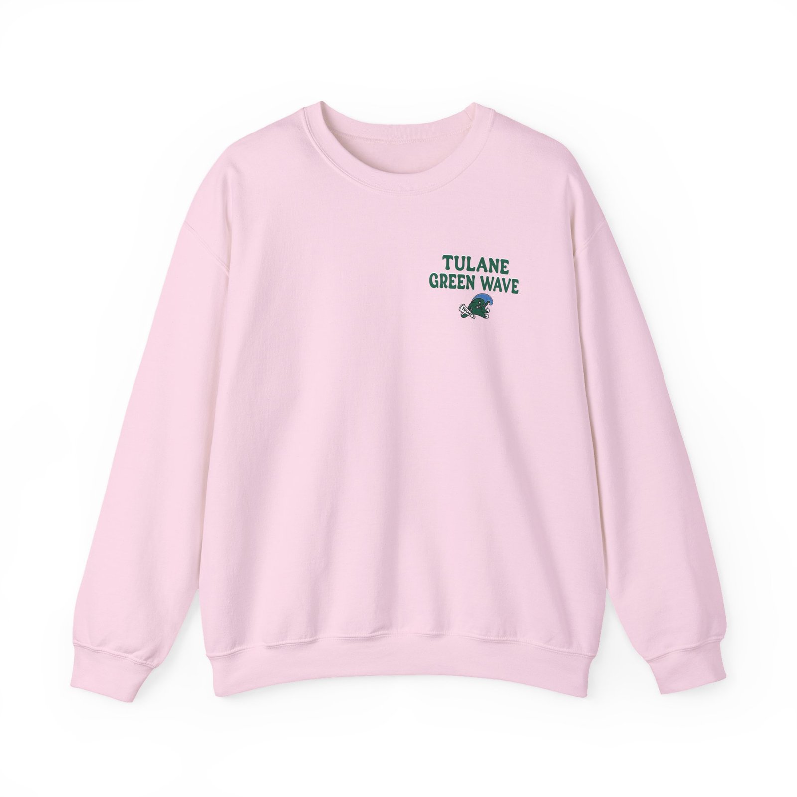 Tulane Checkered Mascot Unisex Heavy Blend™ Crewneck Sweatshirt