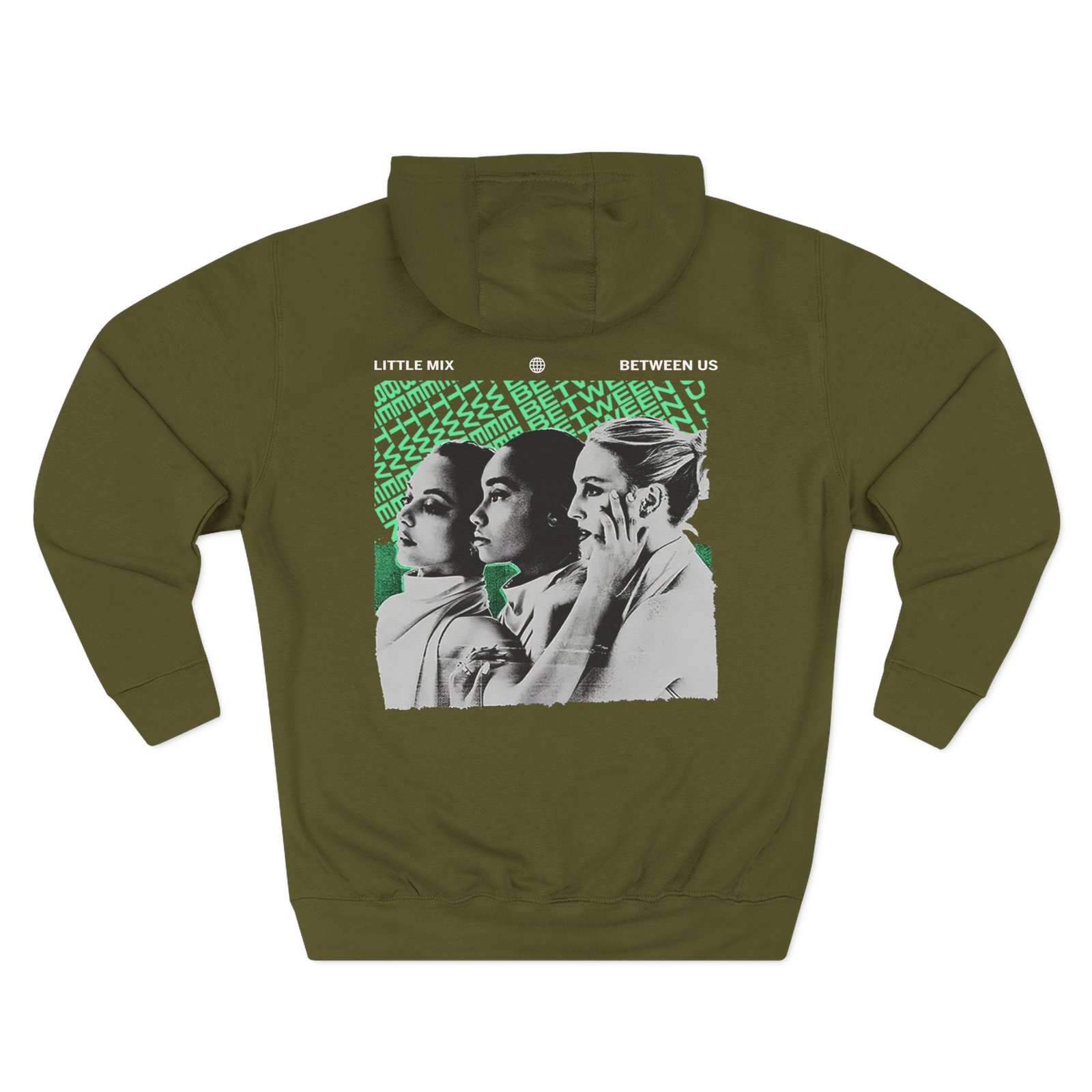 Little Mix Between Us Repeat Three-Panel Fleece Hoodie