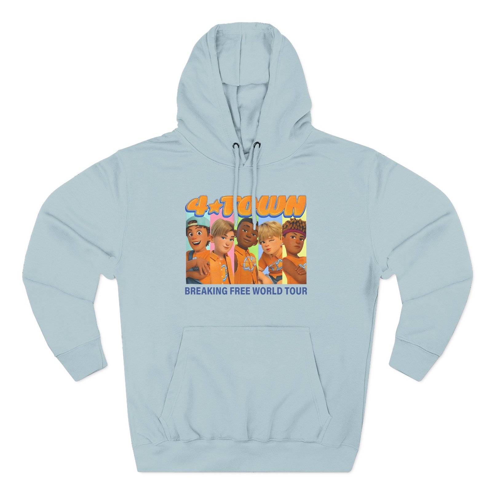 4town Concert Three-Panel Fleece Hoodie