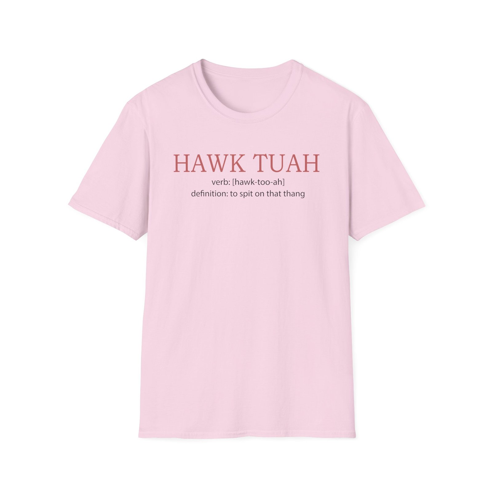 Hawk Tuah Unisex Softstyle T-Shirt