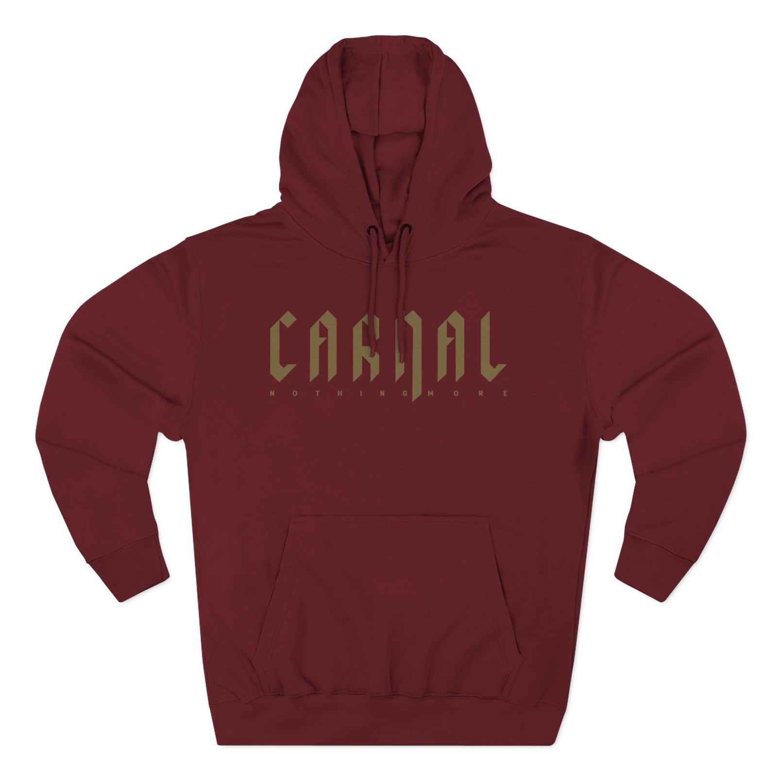 Nothing More Carnal Three-Panel Fleece Hoodie
