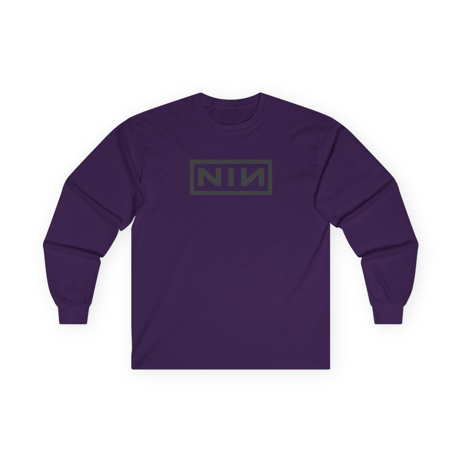 Nine Inch Nails Logo Unisex Ultra Cotton Long Sleeve Tee