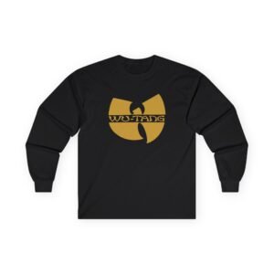 Direct WU TANG CLAN Logo Unisex Ultra Cotton Long Sleeve Tee
