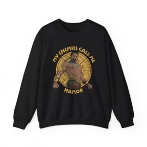 Namor, Wakanda Forever Namor Enemies V1 Unisex Heavy Blend™ Crewneck Sweatshirt