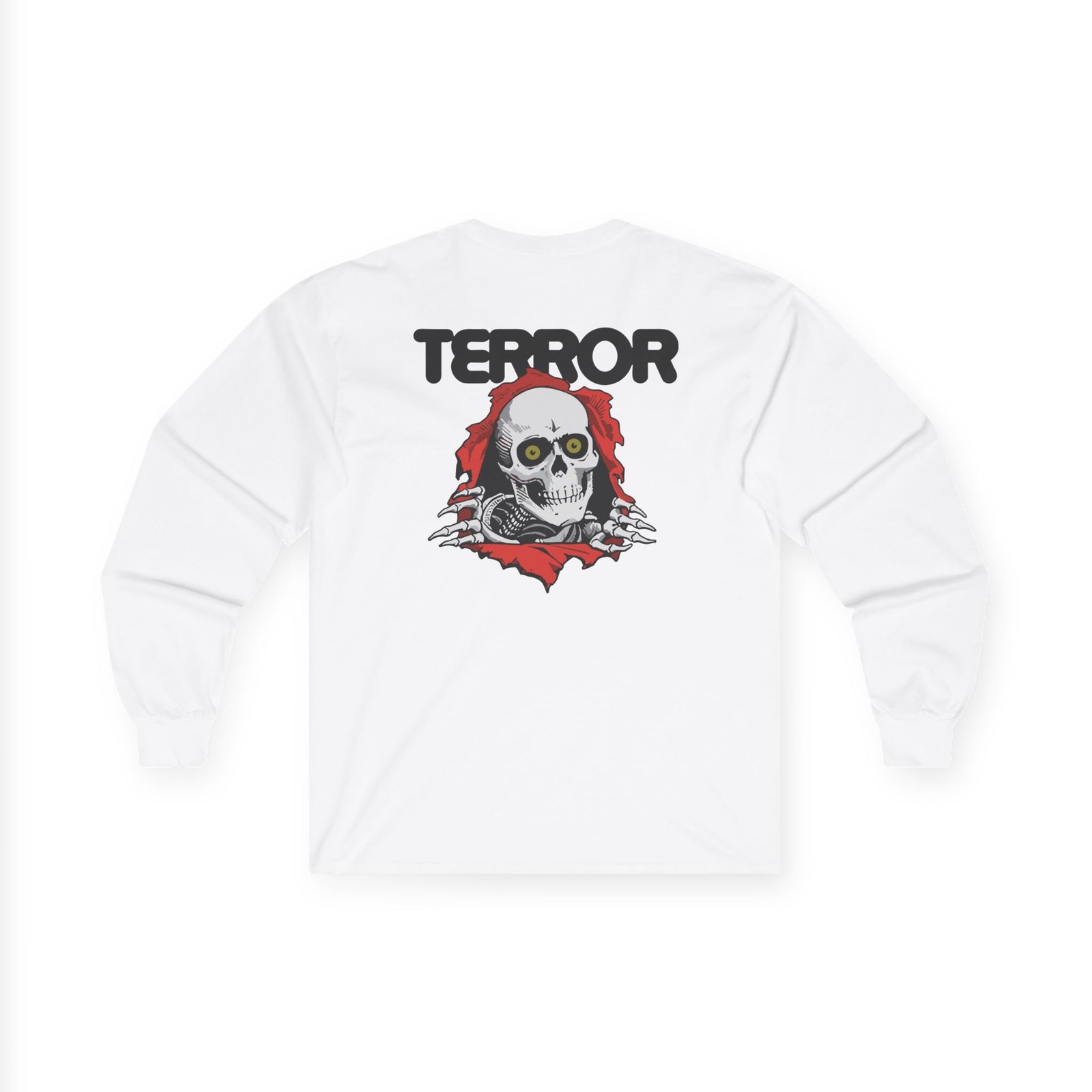 Terror Skeleton Unisex Ultra Cotton Long Sleeve Tee