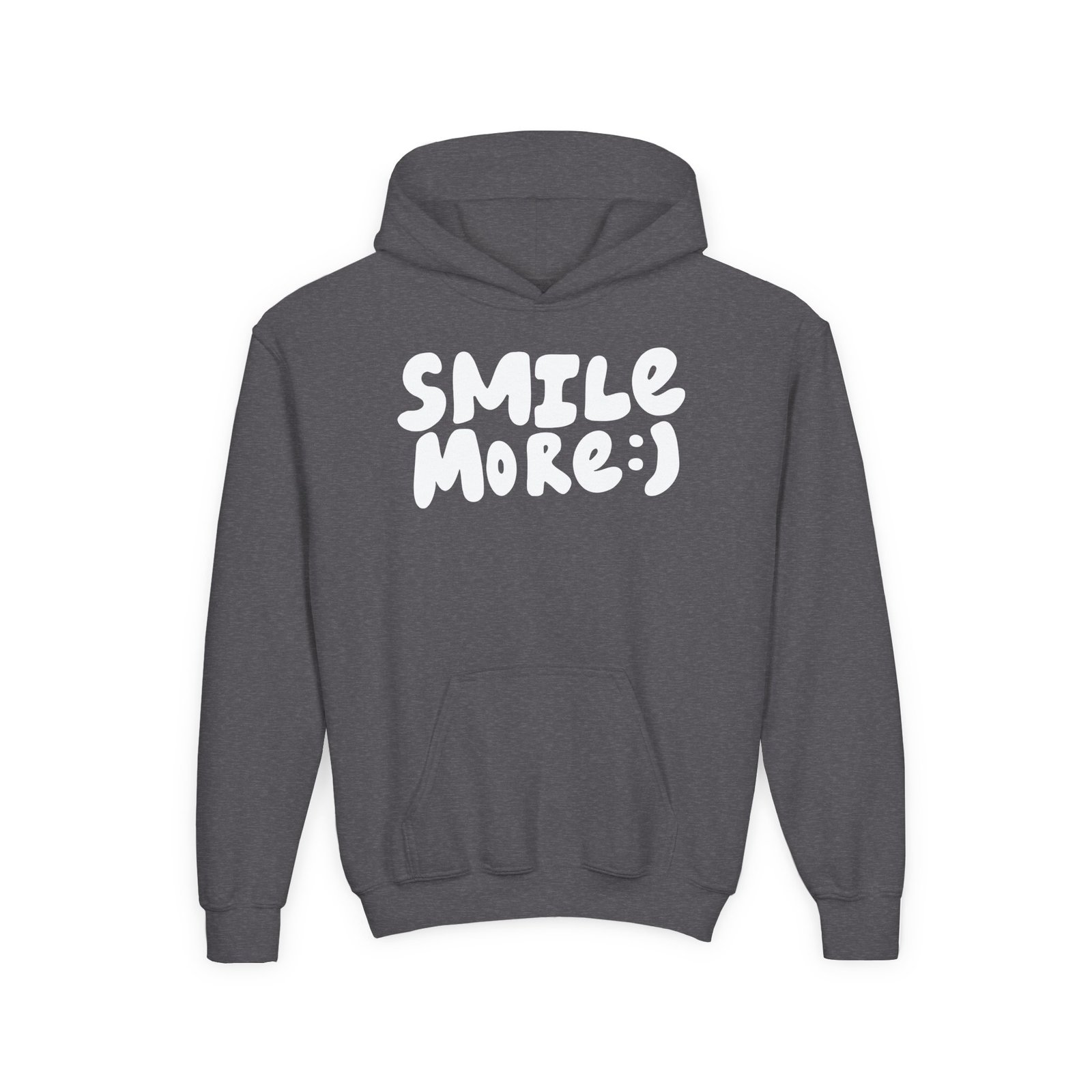 Youth Roman Atwood Smile More Heavy Blend Hooded Sweatshirt
