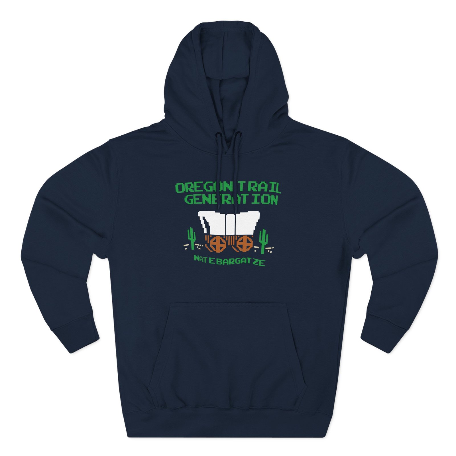 Nate Bargatze Oregon Trail Generation Three-panel Fleece Hoodie