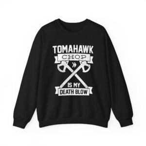 Anthony Padilla Tomahawk Chop is My Death Blow Unisex Heavy Blend™ Crewneck Sweatshirt