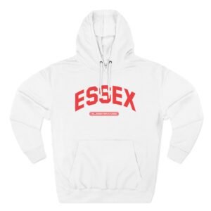 NTS BLOOD ORANGE x ESSEX HONEY Three-Panel Fleece Hoodie