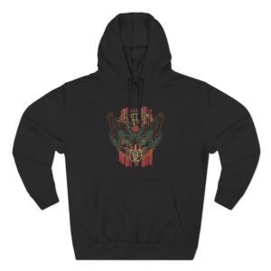 Lamb of God Double Ashes Three-Panel Fleece Hoodie