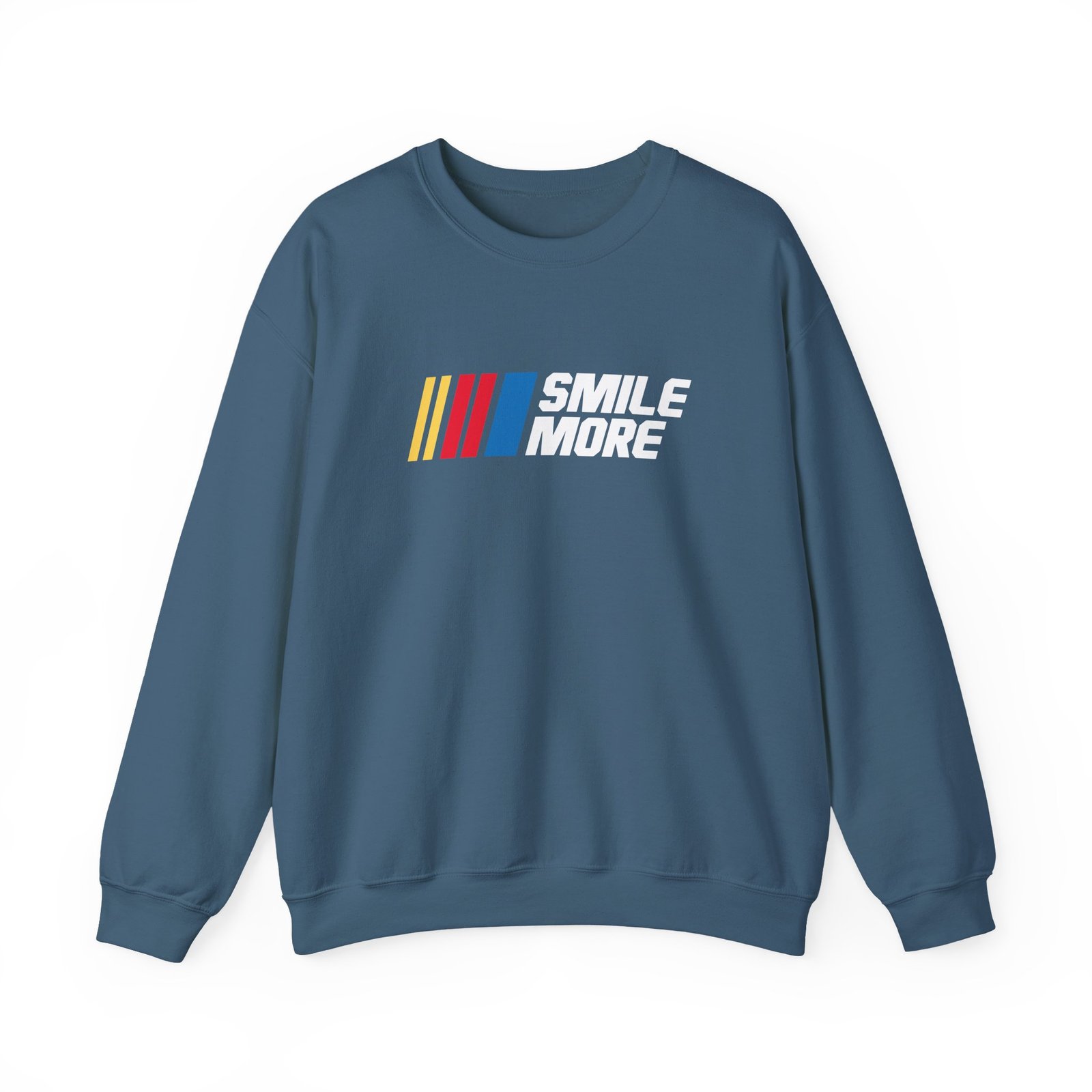 Roman Atwood Smile More Racing Unisex Heavy Blend Crewneck Sweatshirt
