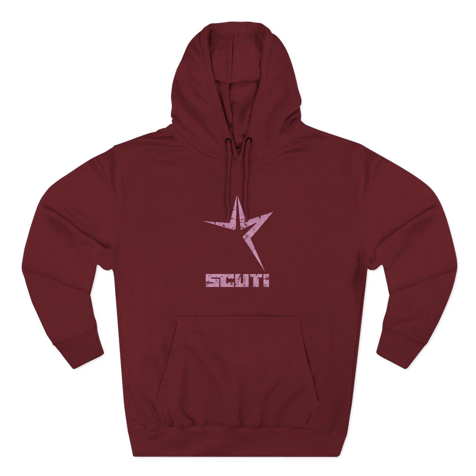 Young Thug Pink Star Three-Panel Fleece Hoodie