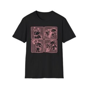 Ironmouse X Gloomy Bear Unisex Softstyle T-Shirt