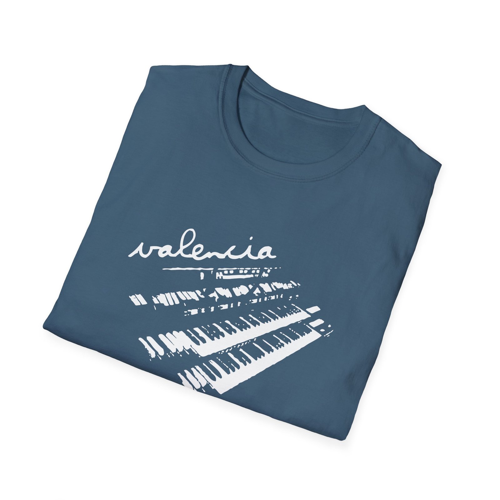 Valencia Piano Unisex Softstyle T-shirt