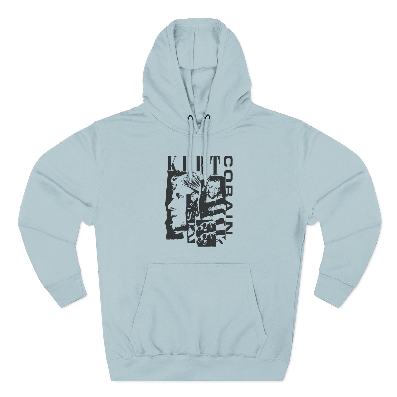 Kurt Cobain Three-Panel Fleece Hoodie