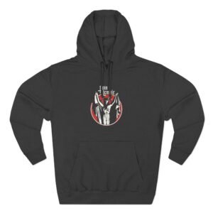 Twin Temple Baphomet Three-Panel Fleece Hoodie