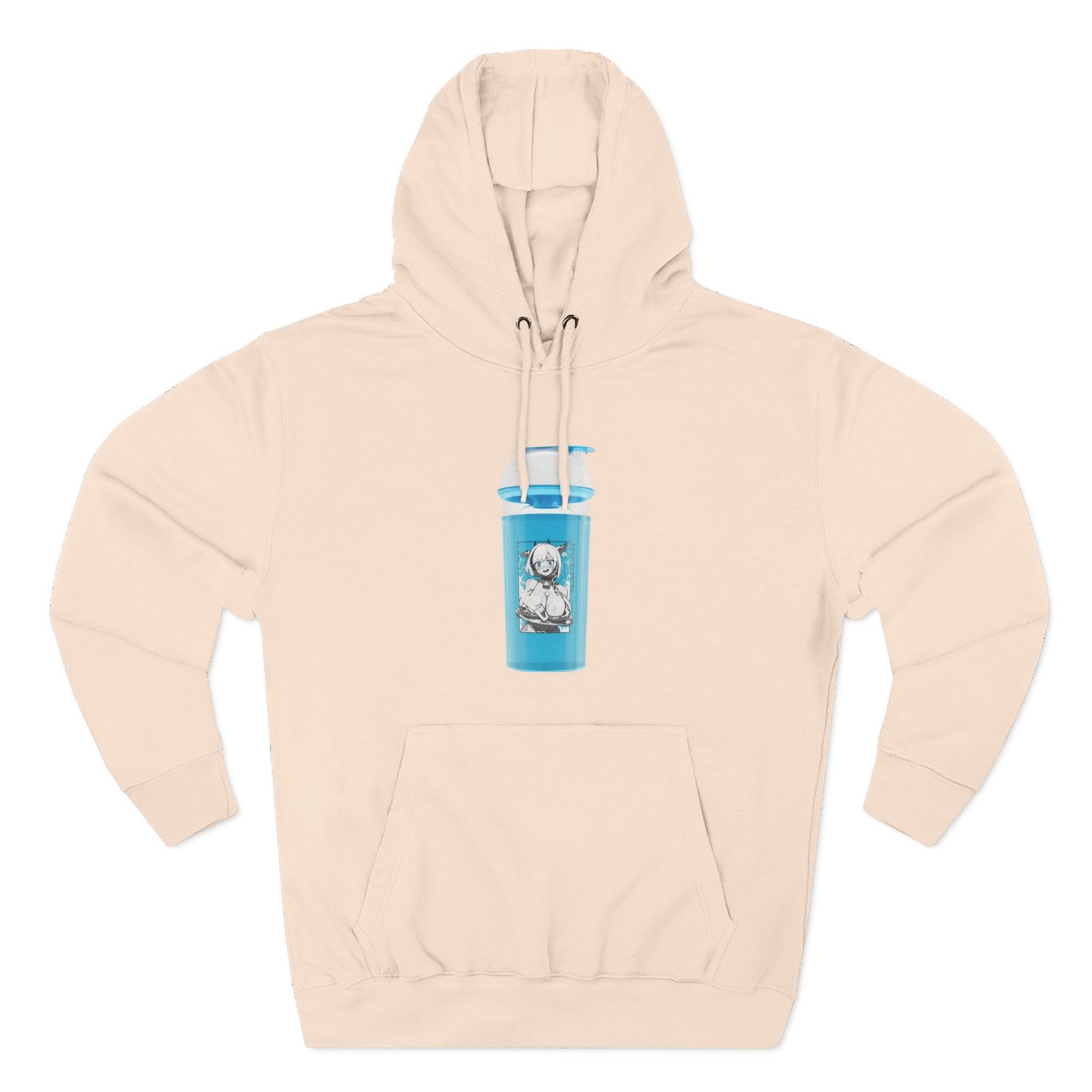Tectone Three-Panel Fleece Hoodie