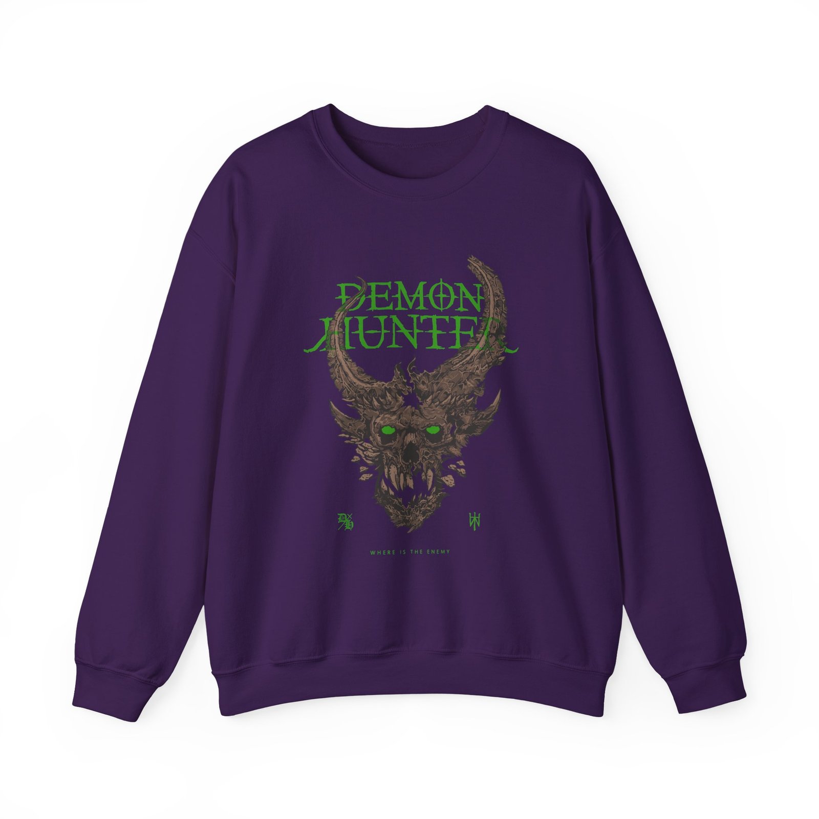 Demon Hunter Death Is On My Side Unisex Heavy Blend™ Crewneck Sweatshirt