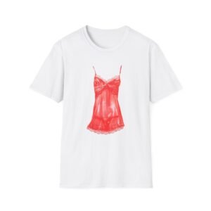 Short N' Sweet Red Lingerie Unisex Softstyle T-shirt