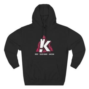 Kery Three-Panel Fleece Hoodie