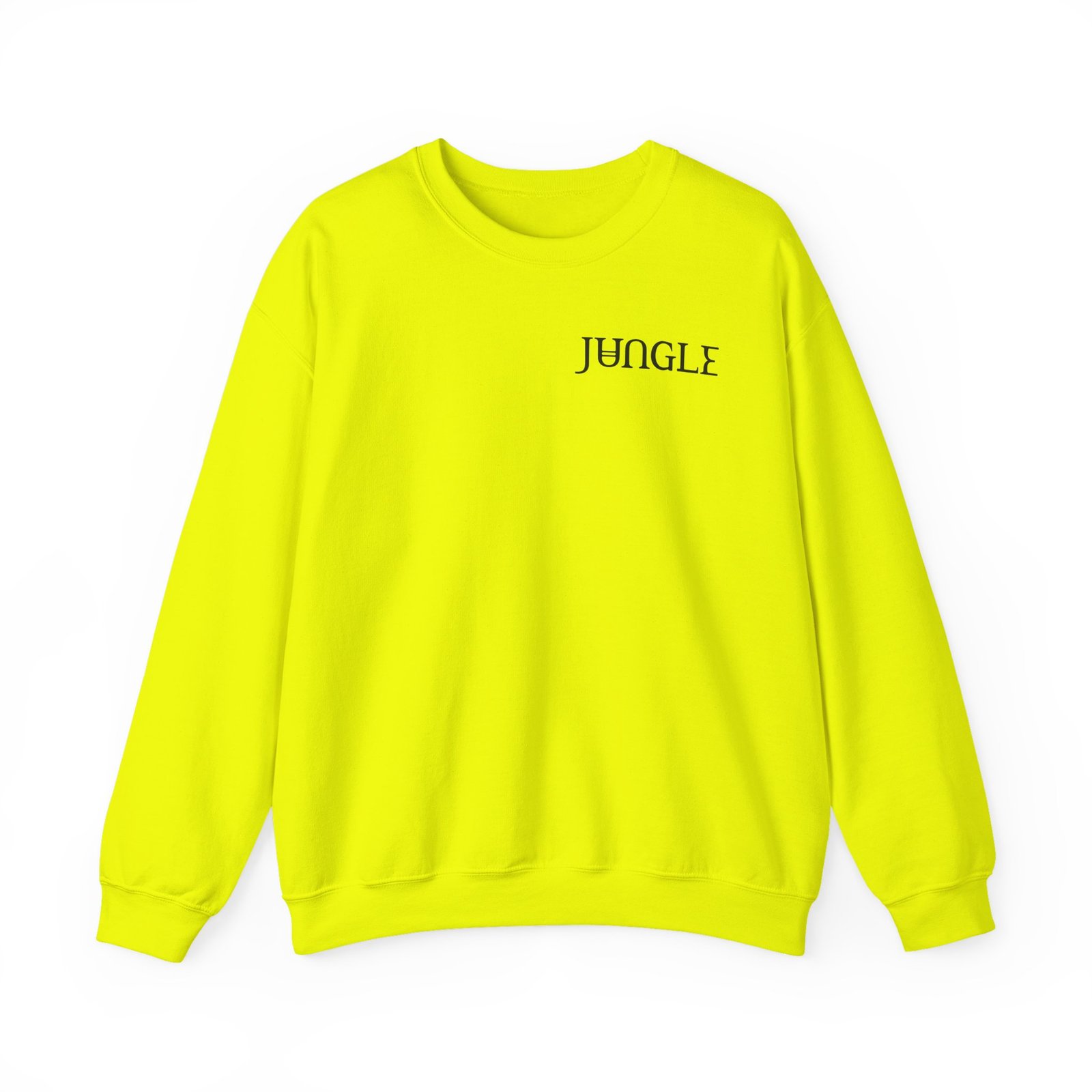 Jungle Black Hella Logos Unisex Heavy Blend™ Crewneck Sweatshirt