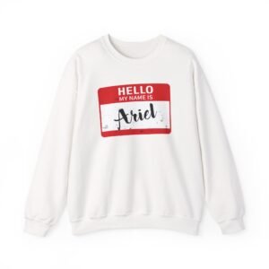Baby Ariel isMy Name Unisex Heavy Blend™ Crewneck Sweatshirt