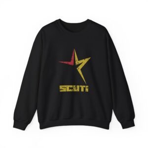 Young Thug Red Yellow Star Unisex Heavy Blend™ Crewneck Sweatshirt