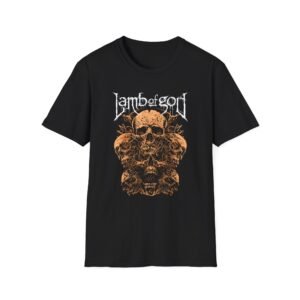 Lamb of God Rooted Skull Unisex Softstyle T-Shirt