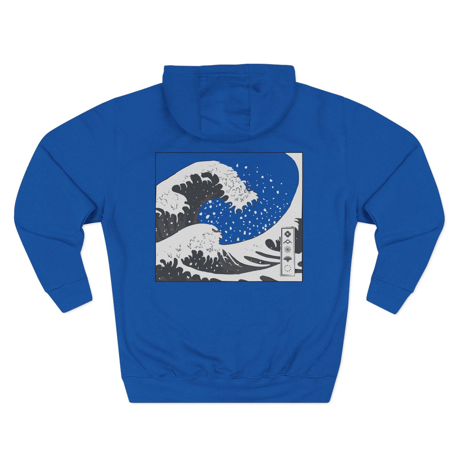 Kyedae Three-Panel Fleece Hoodie