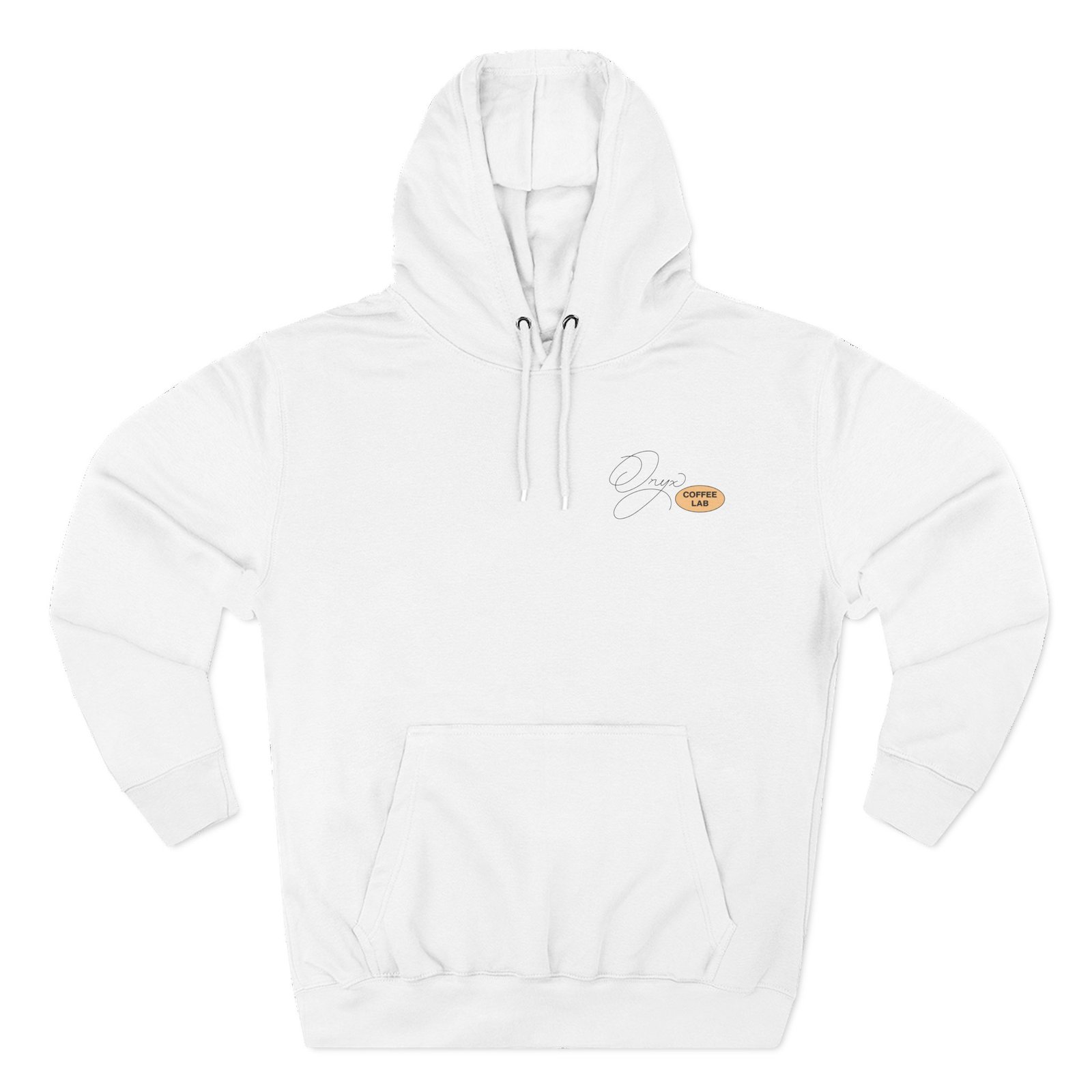 Onyx Three-Panel Fleece Hoodie
