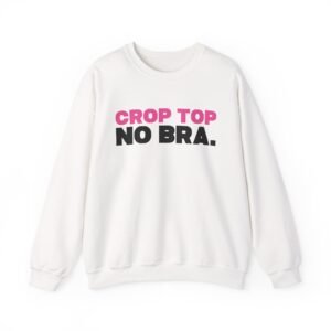 CG No Bra Unisex Heavy Blend™ Crewneck Sweatshirt