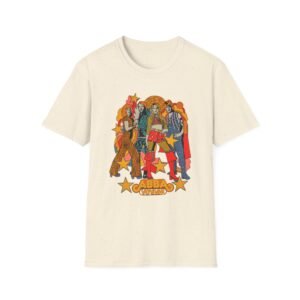 Abba Voyage Illustration Natural Unisex Softstyle T-Shirt