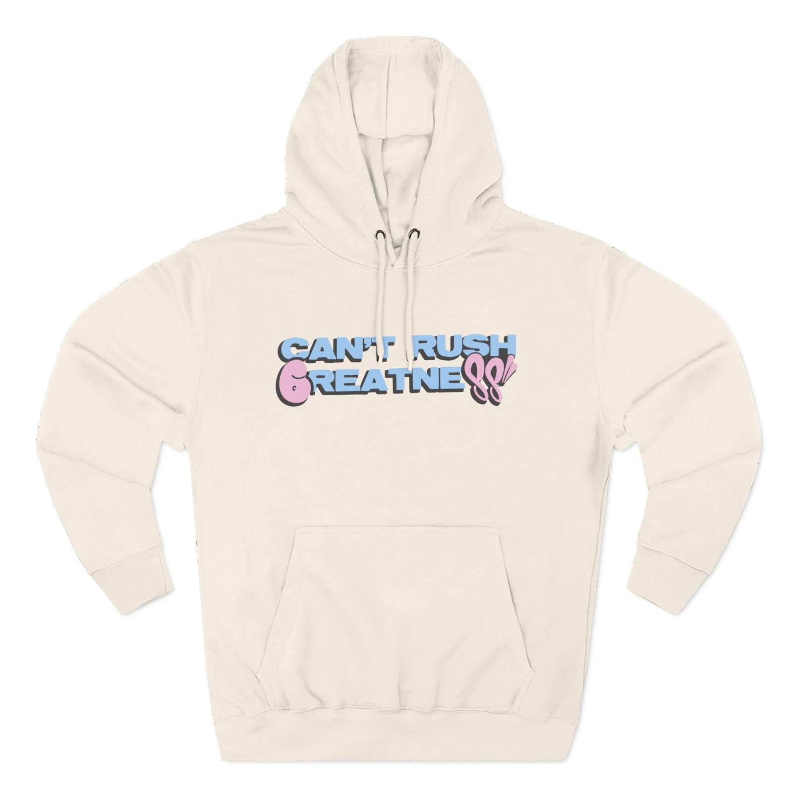 6pm Records Can’t Rush Three-Panel Fleece Hoodie
